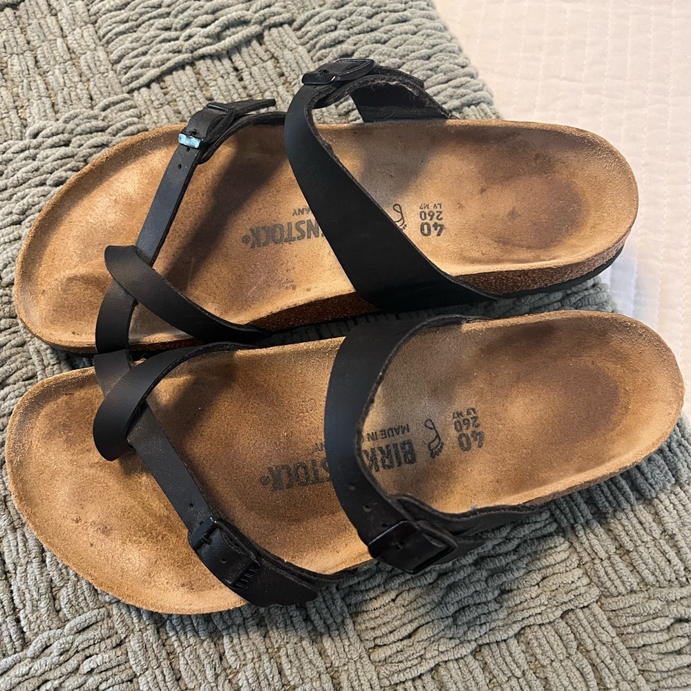 Mayari Birkenstocks Black Size 40